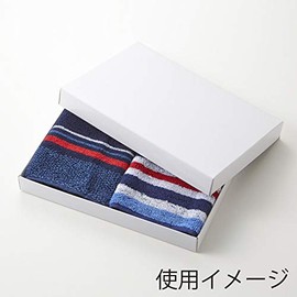 Shimojima Haiko DX White Plain Box G-4 10P for Handkerchiefs #6815001 10pcs