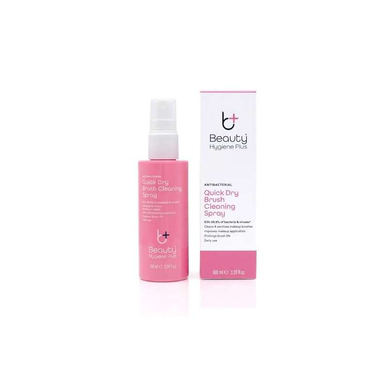 Quick Dry Antibacterial Makeup Brush Cleaner 100ml - Cleans &