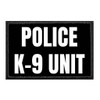 Police K-9 Unit | Hook and Loop Attach for Hats,
