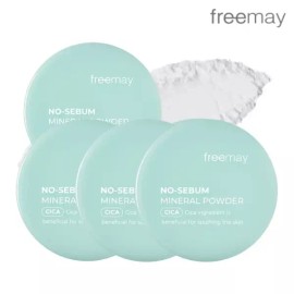 Primay 프리메이 노세범 미네랄 파우더 5g, 4개 Free Me No-Sebum Mineral Powder 5g, 4 pieces