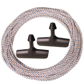 60 FT High Strength Recoil Starter Pulls + Rope Cord, for Most Chainsaws Splitters Lawn Mowers (4.0mm)