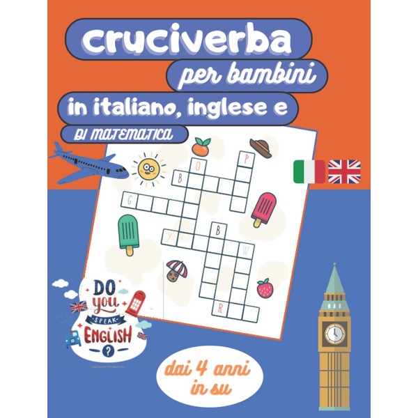 cruciverba per bambini dai 4 anni in su: cruciverba in