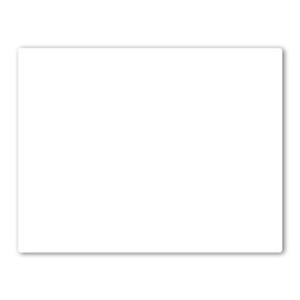 Shinwa Sokutei 79092 Steel Board, Plain, 5.5 x 6.7 inches (14 x 17 cm), White