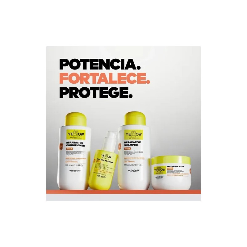 Kit Yellow Repair Shampoo Mascarilla 500ml Cu