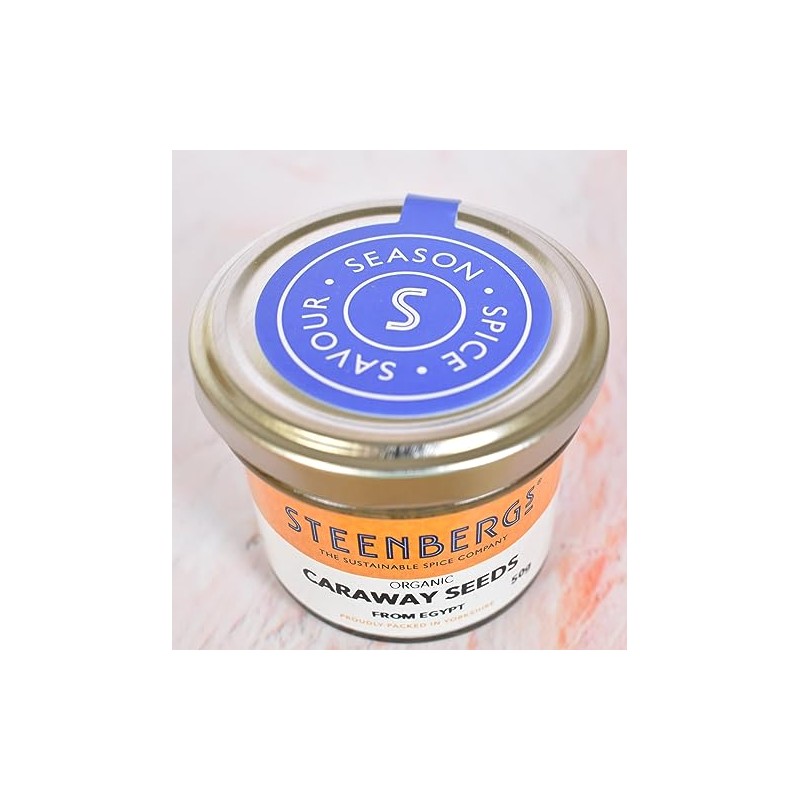 Steenbergs Organic Caraway Seeds Standard 50g