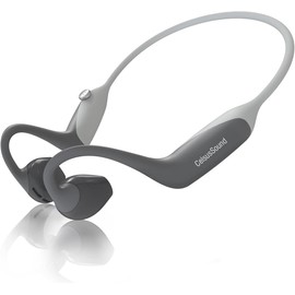 Bone Conduction Headphones with Noise-Canceling MIC, Bluetooth Waterproof Sport Headphone, Open Ear Stereo Headphones up to 10H of Music and Calls, Wireless Headset for Running and Workout