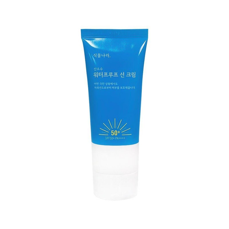 식물나라 워터프루프 식물나라선크림 산소수 레포츠 UV차단 선크림 100ml Waterproof Plantina
