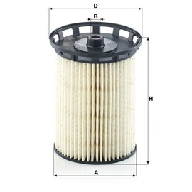 Original MANN-FILTER Fuel filter PU 10 010 z – Fuel filter set with gasket / gasket set – For Passenger Cars