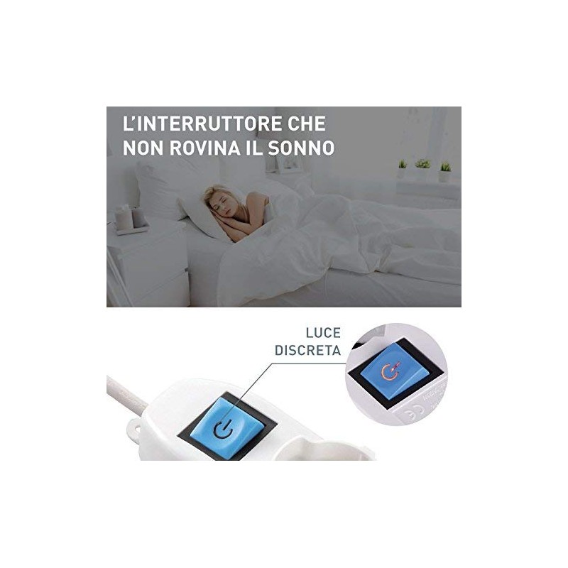 Electraline Extension Lead, white, 62038