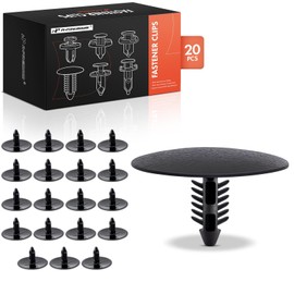 A-Premium 20PCS Nylon Hood Insulation Retainer Compatible with Ford F-150, F-250, F-250 Super Duty, F-350 Super Duty, F-450 Super Duty, Explorer, Edge, Taurus & Lincoln MKZ & Mercury - For 7.94mm Hole