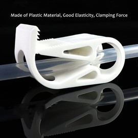 EDWERD Tube Tubing Clamps for Clinic Infusion Guard Assit Aid for Elderly Bedridden Disabled, Fit 1/4", 3/8", 1/2" OD Tube