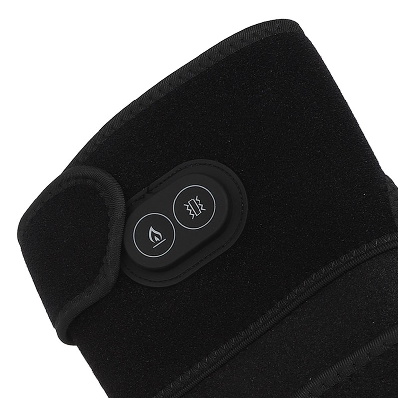 Cordless Knee Massager Heated Knee Elbow Shoulder Brace Vibration Knee