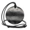 Shungite natural pendant BIG Circle
