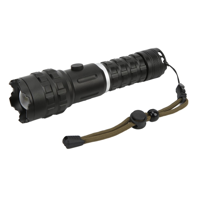 XHP90 Strong Light Flashlight with USB Cable IPX4 Waterproof 2300LM