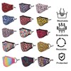 Reusable Face Mask Washable Face Covering Bandana Face Mask, 3