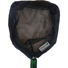 PondXpert Net System Pond Sludge Net Head 12'' (30cm) Diameter & Telescoping Pole, Extends to 5'9" (1.8m), Water Garden Pond Skimming Net with Extendable Pole, Pond Tool