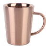 350ml Double Layer Stainless Steel Drinking Cup with Handle for