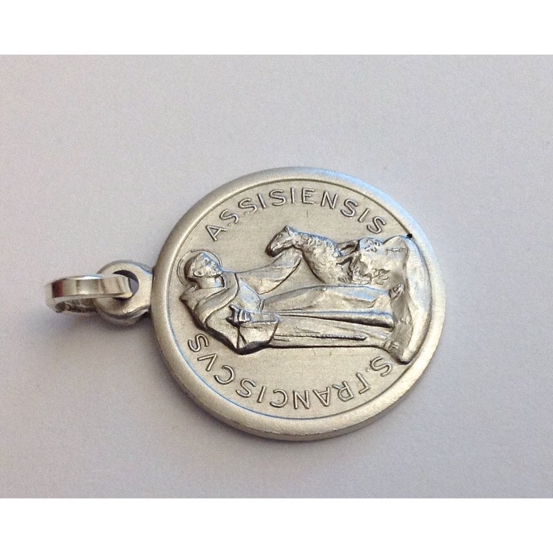 I G J 925 Sterling Silver Saint Francis from Assisi