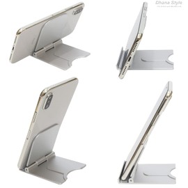 Compact Thin Folding Smartphone Stand Portable Smartphone Holder Slim Mobile Stand Type: SZ-CST (DARK GRAY)