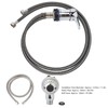 Shampoo Bowl Faucet Pressurization Water Saving 100cm Pipe 120cm Soft