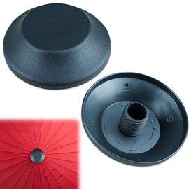 KFAREJGOAE 2 Pieces Patio Umbrella Tip Caps Replacement Part Patio Umbrella Top Screw Cap
