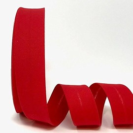 Byetsa Brick Red 30mm Polycotton Bias Binding on a 25m Roll