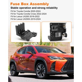 Fuse Box Assembly Fit for Toyota Corolla and Corolla Cross 2020-2024，Fit for Lexus UX200 2019-2022, for Lexus UX250h 2019-2024 82620-12310 Block Assy