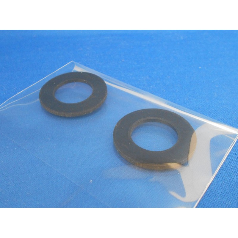 Flat Gasket CR Black 1.4 x 0.8 inches (35 x