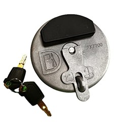 FC 1# 7X7700 Locking Fuel Cap WITH 2 KEYS 5P8500 For CATERPILLAR CAT 525C, 535B, 535C, 515, 525, 525B 7X-7700 3497059 349-7059