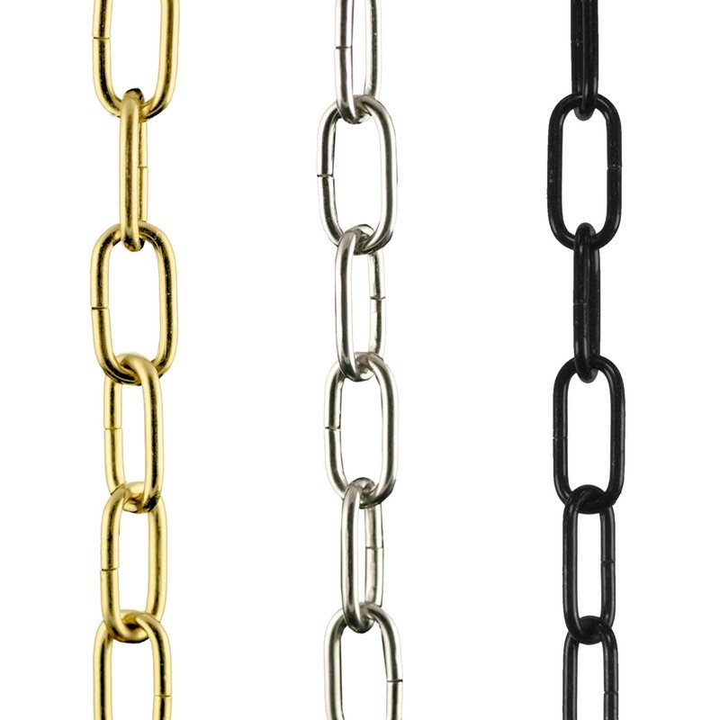 ElekTek Open Link Chain for Chandelier and Lighting Small 20mm