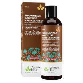 AVIMEE HERBAL Shakuntala Hair Cleanser Shampoo for All Hair Type  Gentle on Hair  Reduces Dandruff (200 ml)                                           