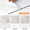 VAOVI Peel and Stick Subway Backsplash for Kitchen Tile(Gray 27pcs)