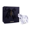 DANRECIN Acrylic Bear Figurine Cute Animal Home Decor Not Crystal