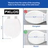 Wood Toilet Seat, Slow Close, High Gloss Finish, Premium Moulded