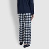 JAJU [JAJU/자주] 여 플란넬 파자마 팬츠_다크 네이비 [JAJU] Women's Flannel