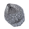 Natural Terahertz Pendant Peacock Pattern Carved Energy Stone Hanging Ornament