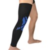 2 Compression Springs Knee Stabilizers Black And Blue M