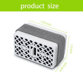 Deodorizer Filter Replacement for TOTO Washlet, THU6474-01/THU6474#01 THU6072 Washlets S550E C5 C2 SW3074 SW3054T40 SW3056T40.Toilet Deodorizer Air Purifier Cartridge (3pcs)