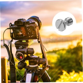 TEHAUX 5pcs Camera Mount Thumb Screw Quick Release Tripod Screws for Tripods Monopods and Qr Plates Durable and Sturdy Design for Easy Installation and Replacement