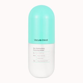 Vacure:treat Micellar Water, Gentle Facial Cleanser & Makeup Remover for Adults, Cleansing & Moisturizing, Suitable for All Skin Type, Natural Ingredients, Postbiotics, Panthenol 8.45 Fl. Oz, 1 Count