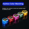 PESSILIN Pool Chalk Holder Round Shaped Practical Tool Billiards Accessories