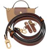 LOUKAYCCI Mini Bags Leather Shoulder Strap for Longchamp Mini Bag