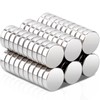 60 Pcs Neodymium Disc Small Magnets, 7mm x 2mm Tiny