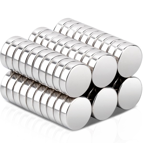 60 Pcs Neodymium Disc Small Magnets, 7mm x 2mm Tiny