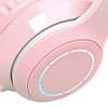 Bluetooth Headphone Heavy Bass Noise Cancelling Foldable Gradient Color Wireless