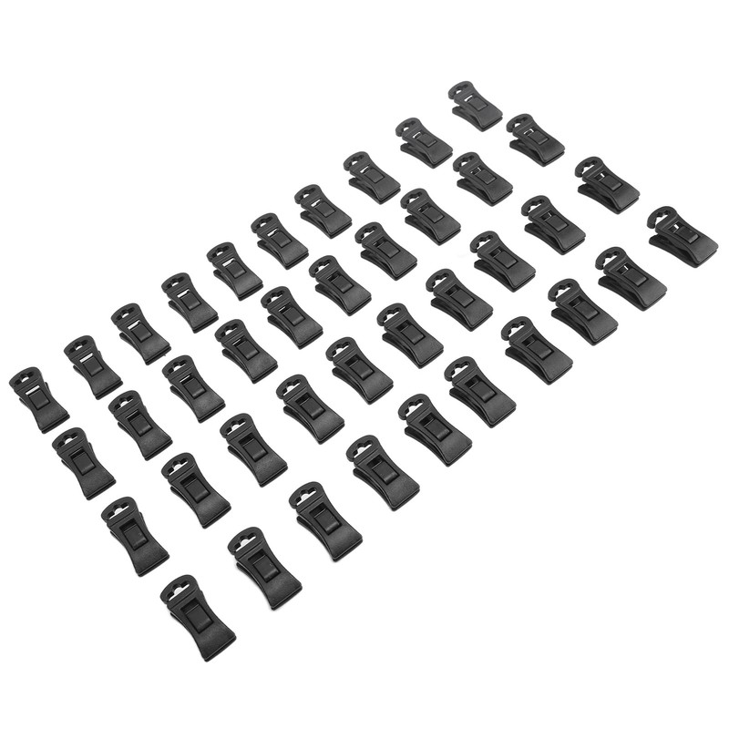 40Pcs Plastic Non Slip Clothespins Sock Laundry Clips with Hanging