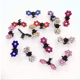 Shidara Colorful Mini Hair Claw Hair Accessories For Women For Girls | Multi | 12 Pieces