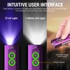 Wurkkos HD01 UV Flashlight, Rechargeable EDC Flashlight, Led Flashlight with