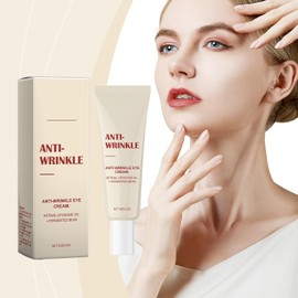 2 piezas Crema de ojos anti arrugas con 4% de liposoma retinal y frijol fermentado, hidratante hidratante, círculos oscuros y bolsas de ojos hinchados, para todos los tipos de piel, 30g / 1oz