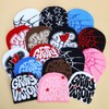 Supaico Men Women Y2K Beanies Letter Graphic Knitted Hat Winter